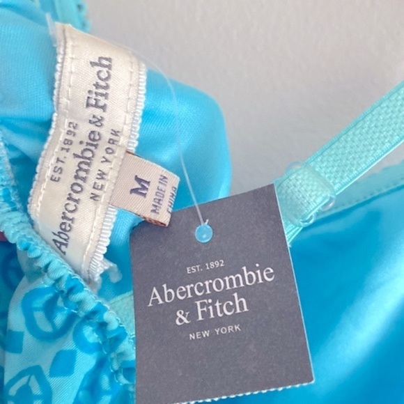 Y2K vintage Abercrombie & Fitch turquoise maxi dress - Picture 5 of 9